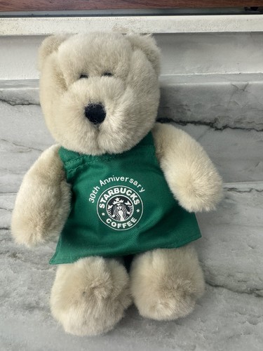 Starbucks Coffee Bearista Barista Teddybär 30th Anniversary Plüsch Stofftier - Bild 3 von 8