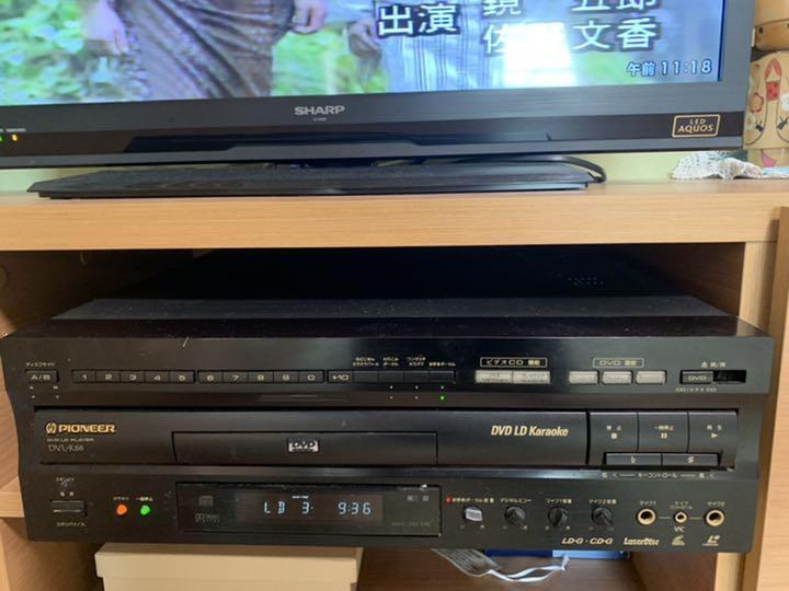 Pioneer DVL-K88 DVD/LD/CD Compatible Laser Disc Player Black