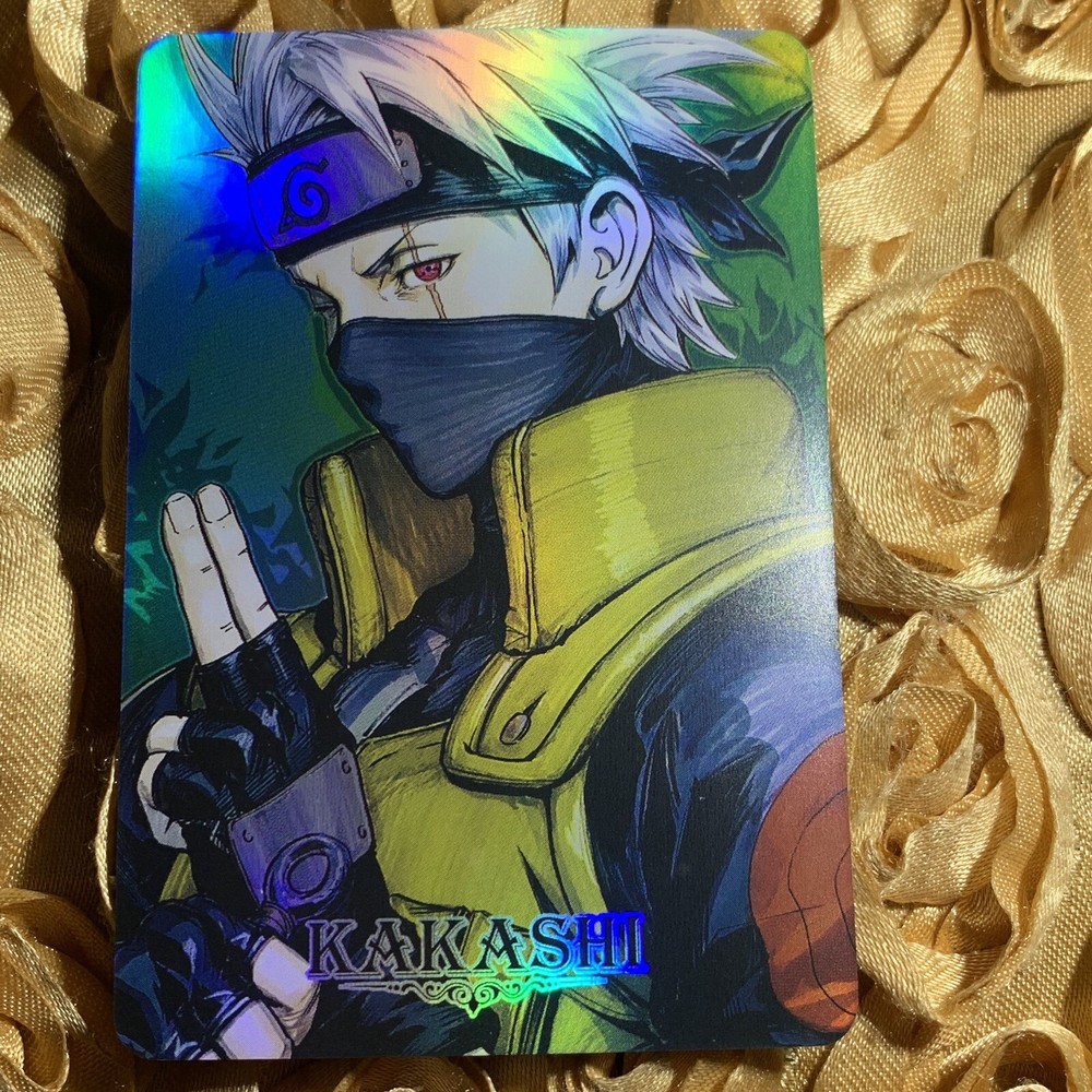 Kakashi Naruto Holo Hero Master Edition Goddess Anime Card
