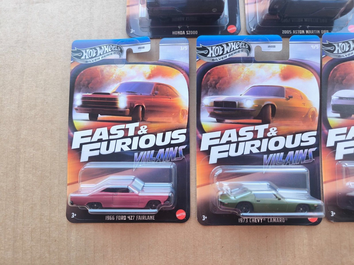 Hot Wheels 2025 FAST AND FURIOUS VILLAINS FULL SET 5/5 HNR88 HONDA
