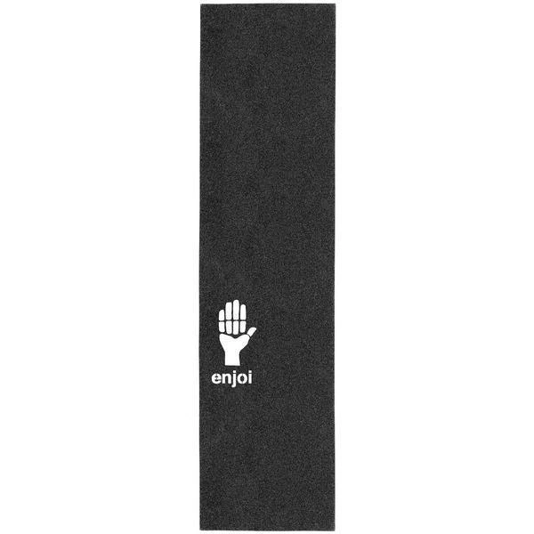 New Enjoi Hand Sign Die Cut Black 9in x 33in Skateboard Griptape - (1 Sheet)