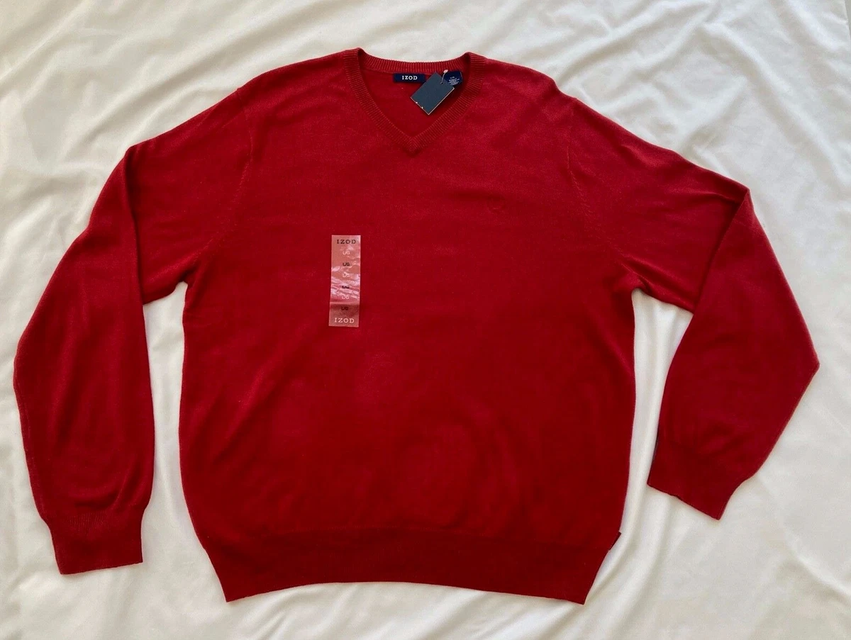 Izod clearance red sweater