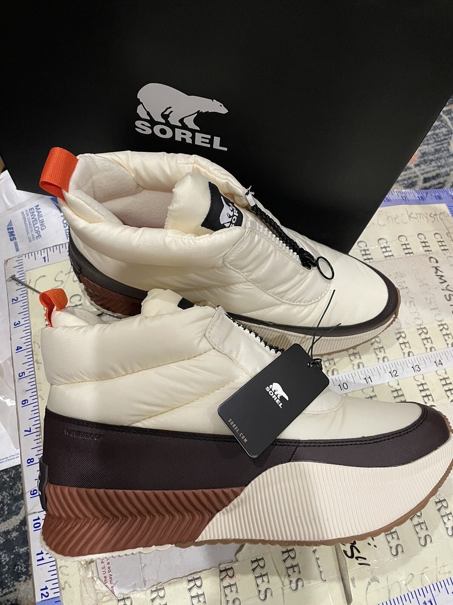 New Sorel Womens Out N About III Puffy Zip Waterproof Insulated