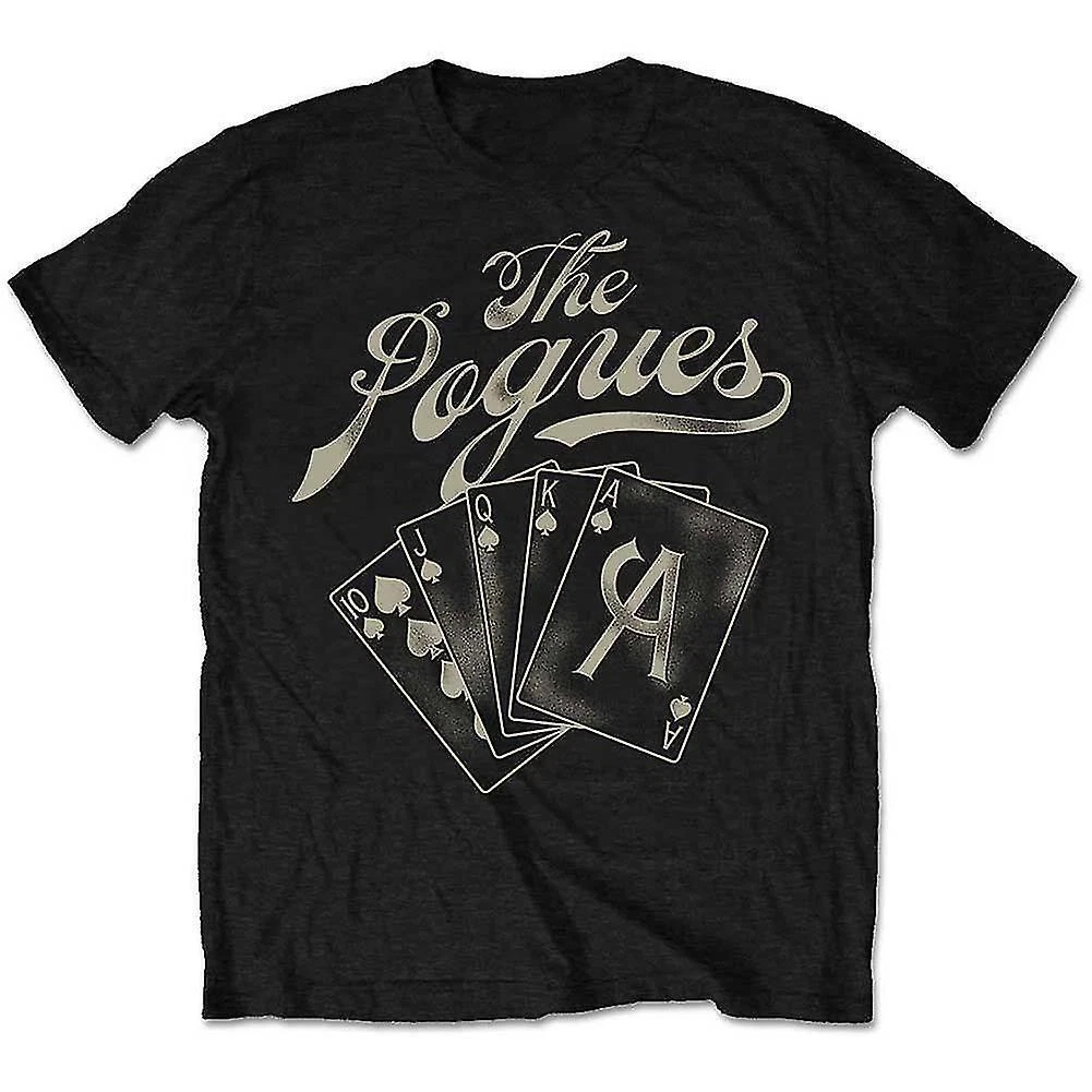 T-shirt The Pogues – Folk Rock Britannique, Tailles M à 3XL, Noir (neuf)