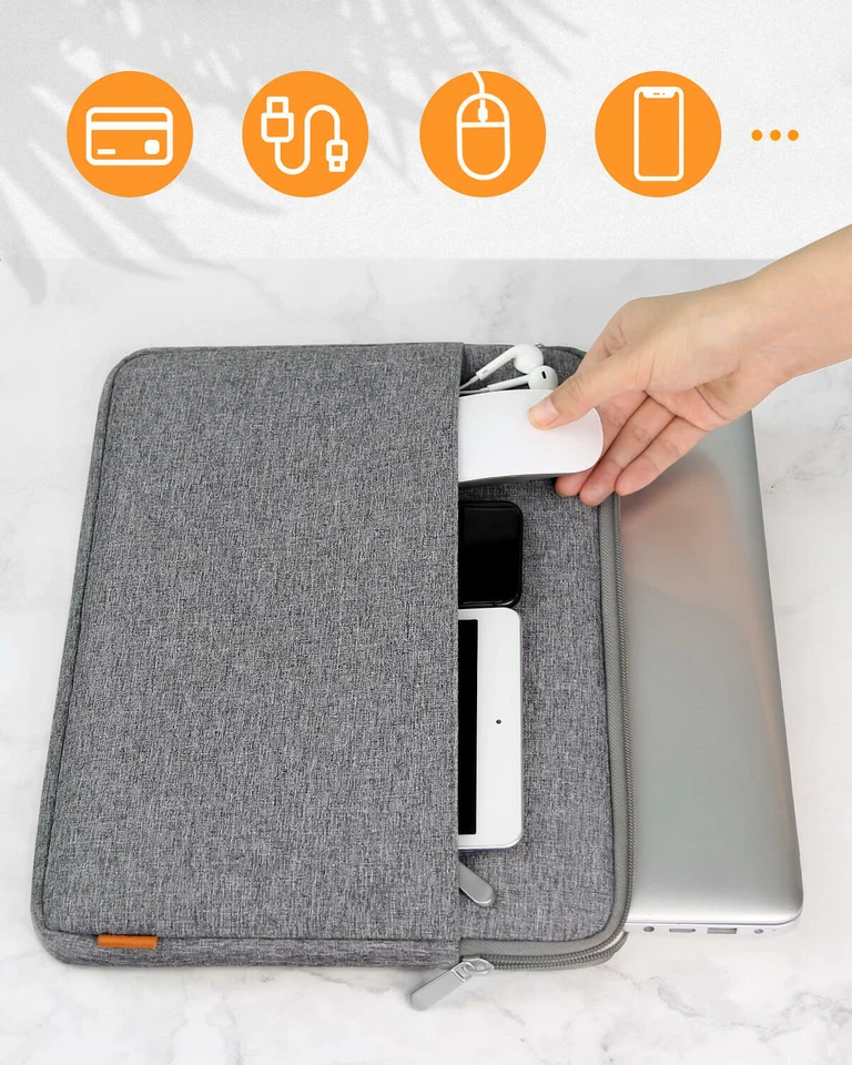 Inateck 12,3/13/14/15/15,6/16 Zoll Tasche Hülle Laptop Sleeve Case Laptophülle - Bild 2 von 4