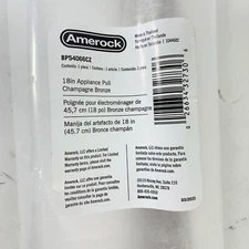 Amerock Winsome 18" Traditional Appliance Pull Champagne Bronze BP54066CZ