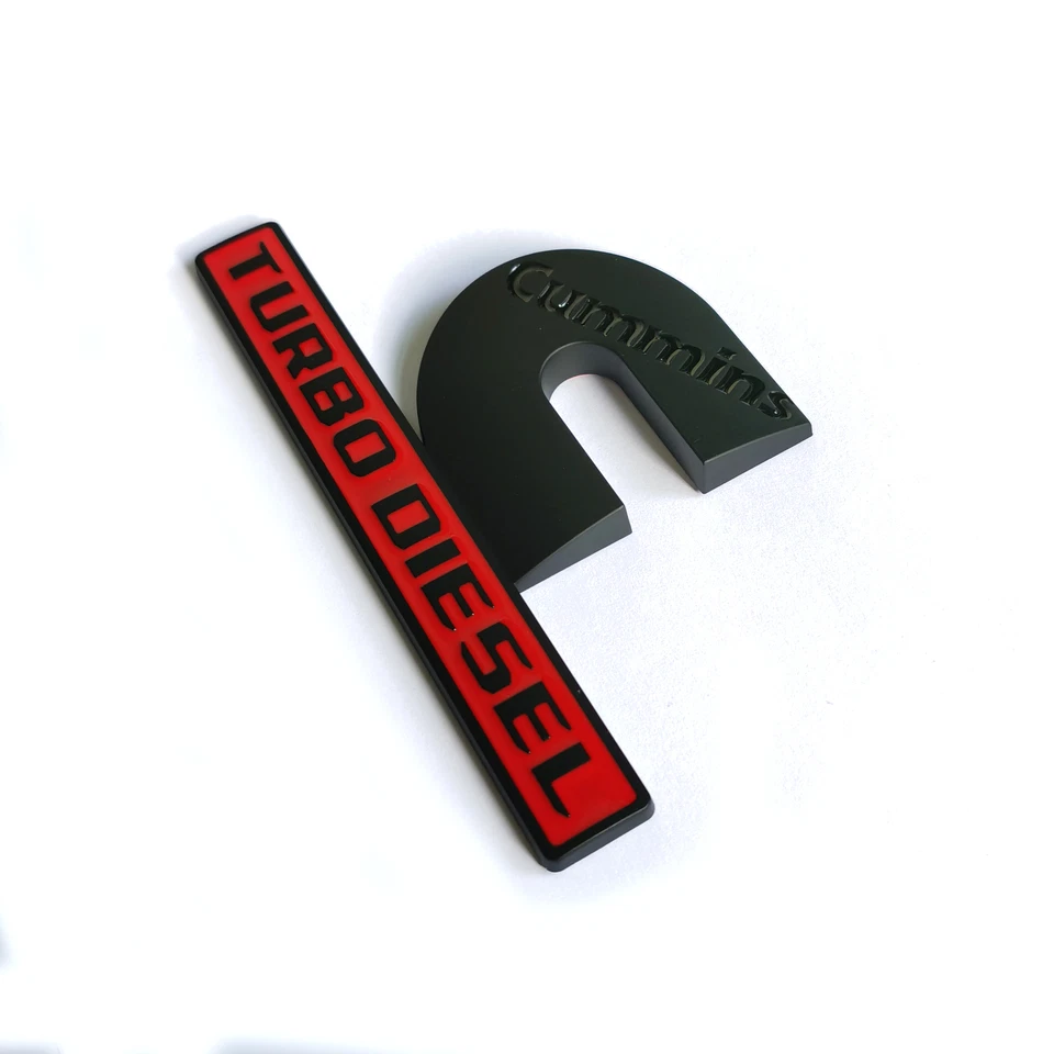 2x OEM 2019 Ram 2500 3500 Cummins Turbo Diesel Emblem Badge for 68358494AA - Image 4 of 4