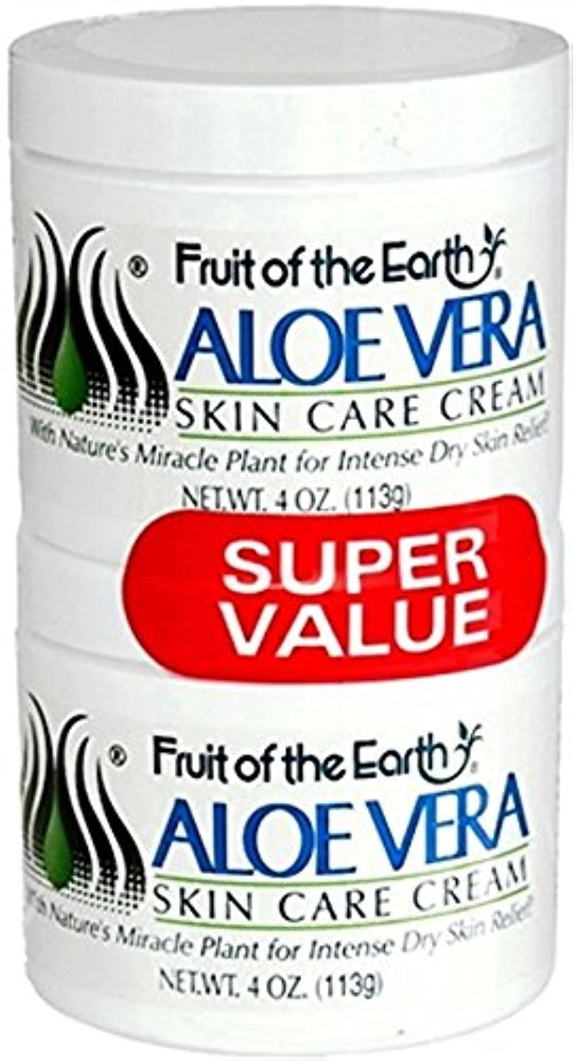 Aloe Vera Soothing Cream 4Oz Pack of 2 for Hydrated Skin