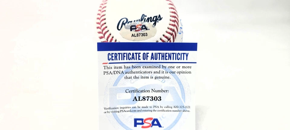 Jim "MATTRESS MACK" McIngvale Signed 2022 Astros World Series Baseball PSA/DNA - Image 4 of 4