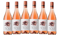 "Paket Von 6 Flaschen Rose \"Soli\", 0,75 L, Edoardo Miroglio, Bulgarien"