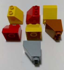 lego 2x2 slope
