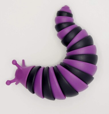 New Buy One Get One Fidget Slug Toy - Stress Reliever