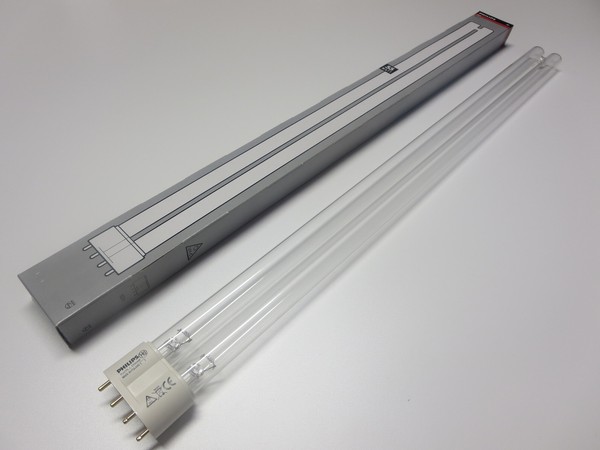 Philips 55 Watt Uvc Pl 2G11 Oase Osaga Ersatzleuchtmittel KläRer Lampe Koi Teich-image