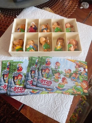 Ü Ei Figuren Komplettsatz Die Ötzis kommen mit Beipackzetteln - Bild 1 von 2