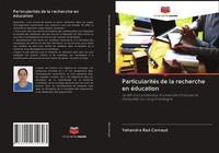 ParticularitéS De La Recherche En éDucation Yohandra Rad Camayd Taschenbuch 2020