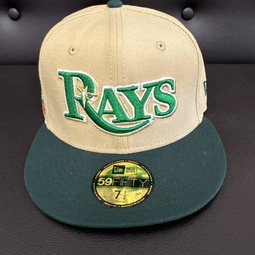New Era 59Fifty Tampa Bay Rays Tropicana Field Tan/Green Fitted 7 1/2