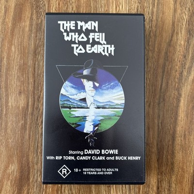 The man who fell to earth VHS tape 1975 David Bowie AUS PRINT VERY RARE