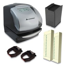 ES900 Time Clock Bundle Digital Display Black...