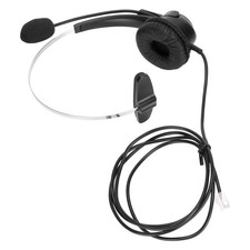 Telephone Headset RJ9 Earphone With 330  Adjustable Microphone For Home And FRBG