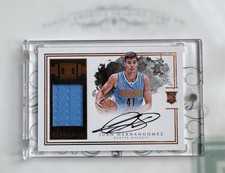 2016 IMPECCABLE /99 Juancho Hernangómez RC RPA Auto Patch Hustle Movie Bo Cruz!!