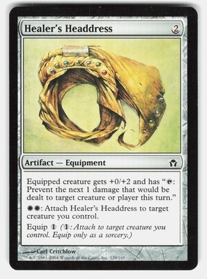 HEALER'S HEADDRESS - Magic: The Gathering - Critchlow LP