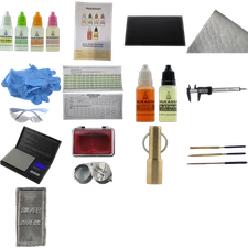 Gold Testing Kit 10k 14k 18k 22k Stone Ring Coin Bar Bullion Jewelry Acid Tester