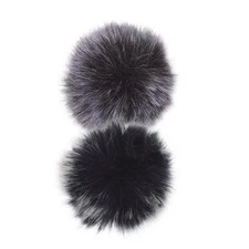 4 Pcs Lavalier Wind Cover Furry Microphone Windscreen Mini Wireless