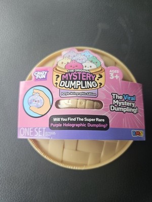 The Original Mystery Dumpling RMS Viral Purple Holographic Edition Crazy Fun