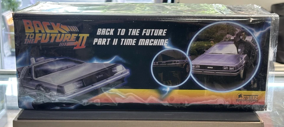Voiture Retour vers le Futur II DeLorean LK Coupe 1983 1/18 métal - Photo 2/3
