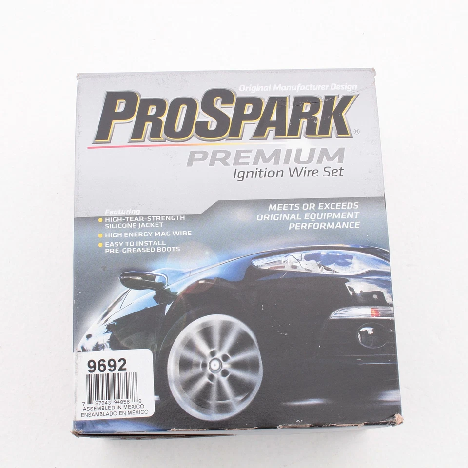 Cables de encendido de bujía ProSpark Premium 9692 para 03-08 Tiburon 04-09 Spectra Foto 4 de 4
