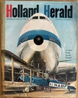1970 KLM DUTCH AIRLINES INFLIGHT MAGAZINE HOLLAND HERALD B747  ISSUE