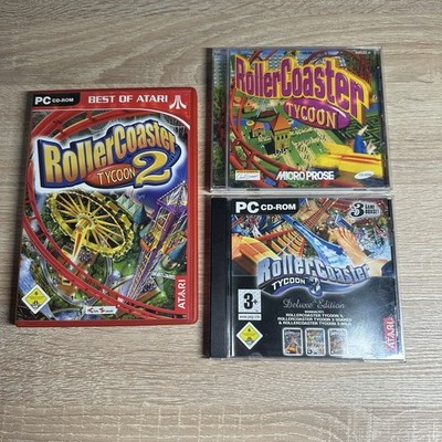 Roller Coaster Tycoon + Roller Coaster 2 + Roller Coaster 3