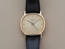 Patek Philippe Golden Ellipse TV Shape Automatic 3586 18k Yellow Gold 36mm