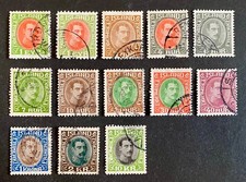 Michel 156 - 167 Island 1931 Gut Gestempelte Lot