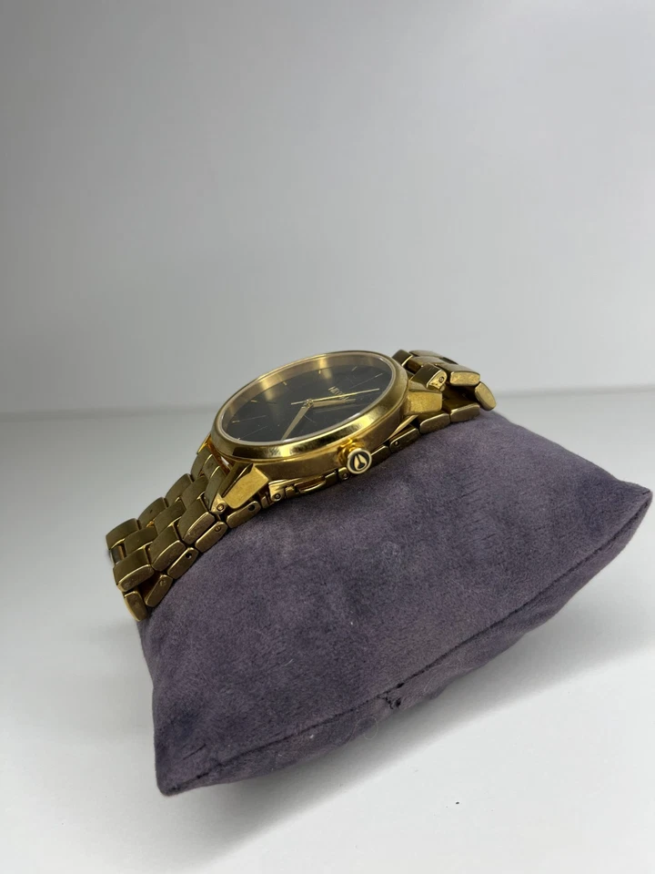 Женские часы Nixon Kensington Gold Movin' Out нержавеющая сталь - Изображение 4 из 4