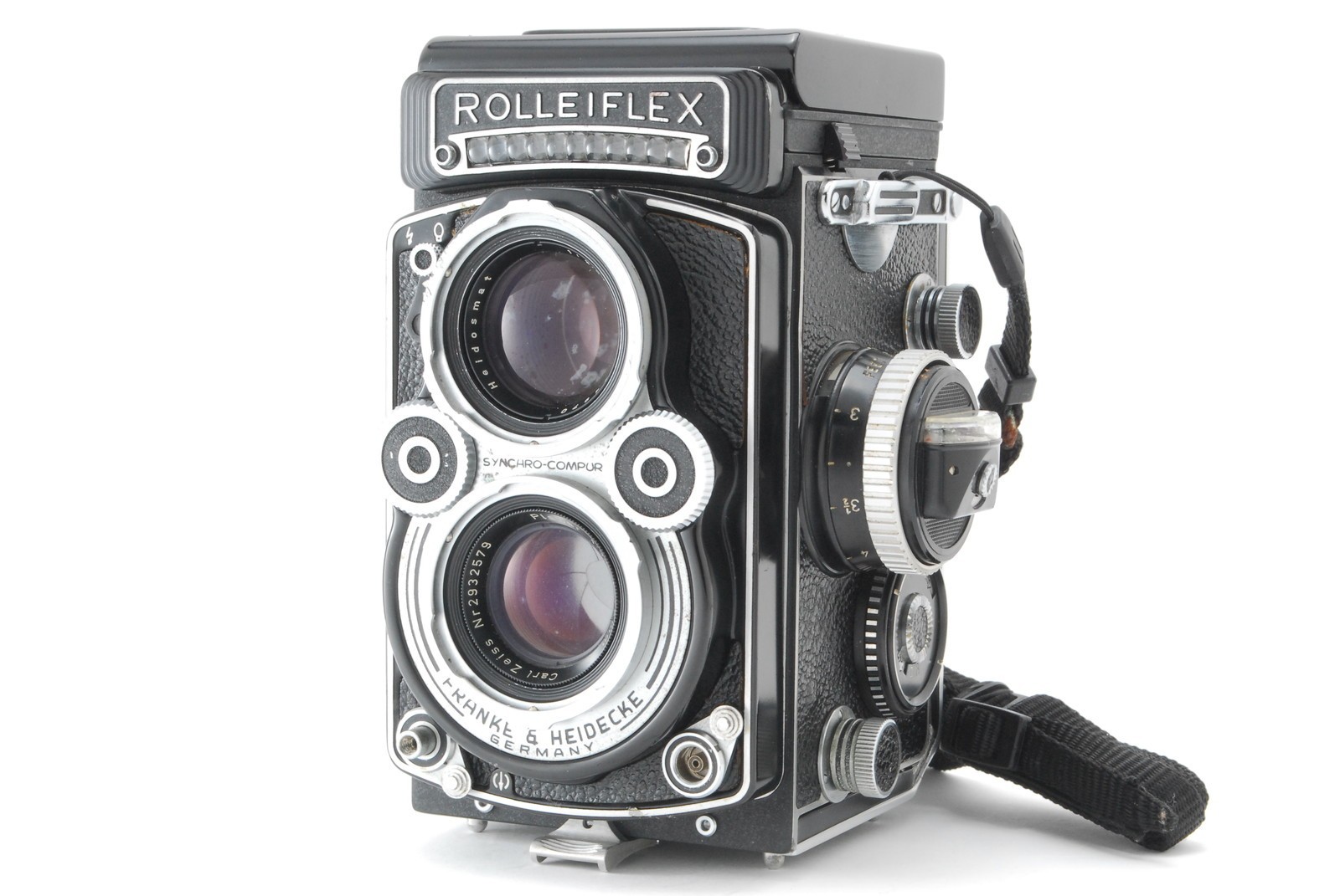 Rolleiflex Rollei 3.5F [Near MINT] TLR Camera Zeiss Pranar 75mm Lens From JAPAN