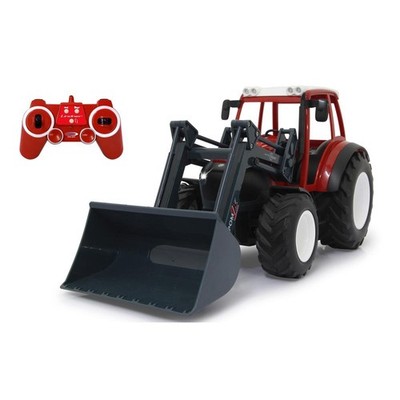 Jamara Lindner Geotrac mit Frontlader 1:16 2,4GHz Bagger Baustelle Baufahrzeug