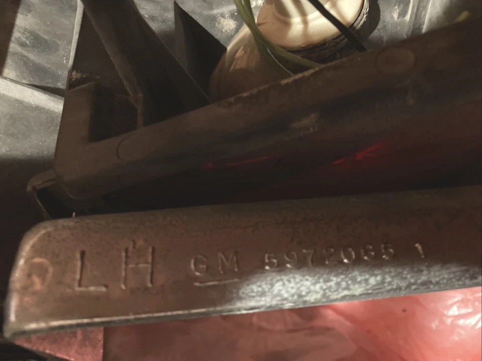 Pontiac Grand LeMans 1978 luces traseras par carcasas biseles cromados OEM Foto 4 de 4