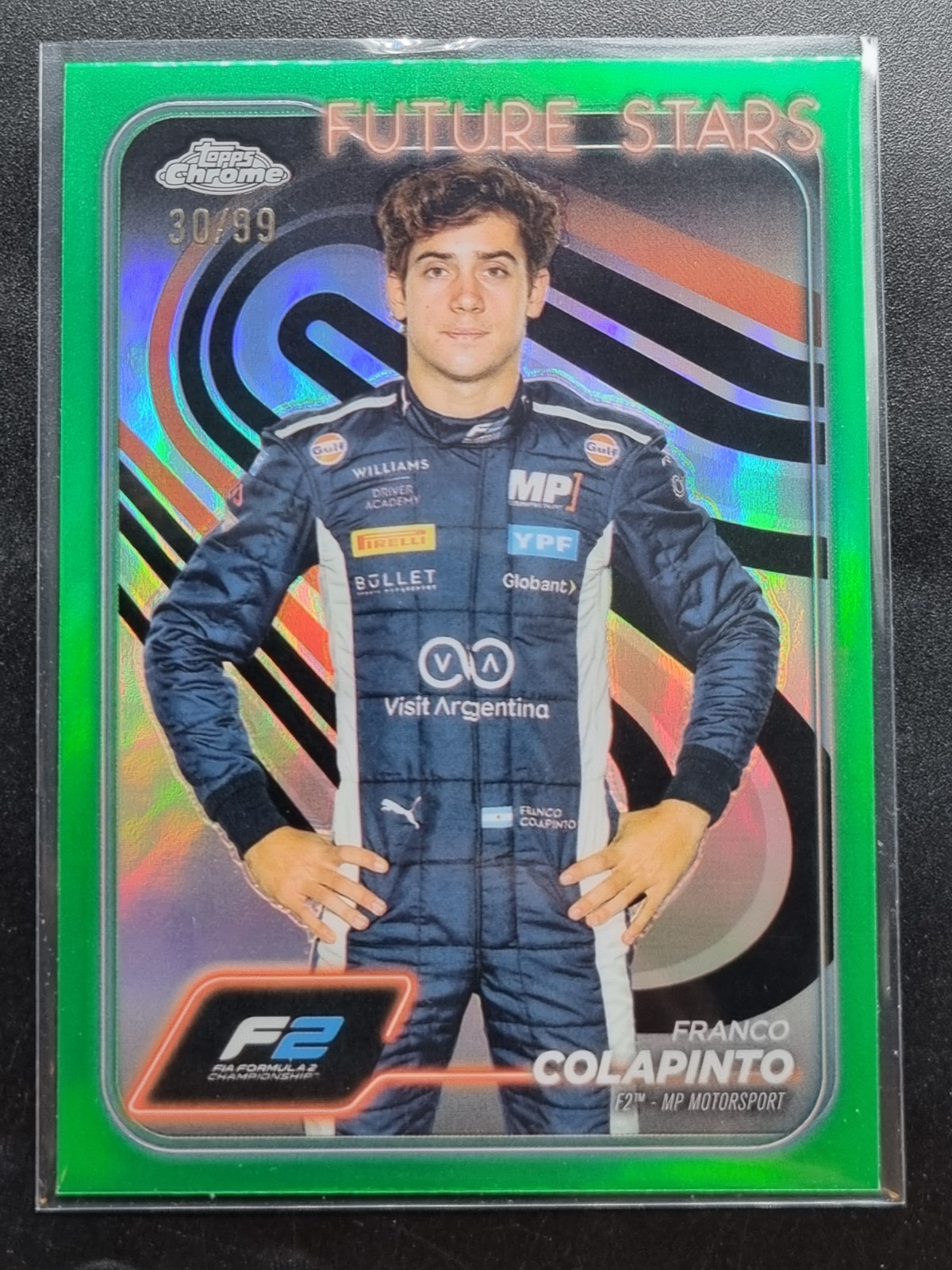 Franco Colapinto 2024 Topps Chrome Formula 1 #24 GREEN   /99   #95729