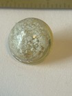 Vintage Yellow Glass Snowflakes Paperweight Button — photo 6