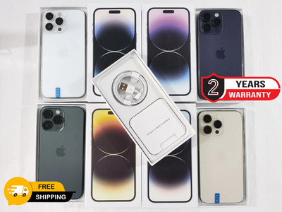 FACTORY NEW Apple iPhone 14 PRO MAX 5G 128/256/512GB/1TB Unlocked 2 YRS WARRANTY