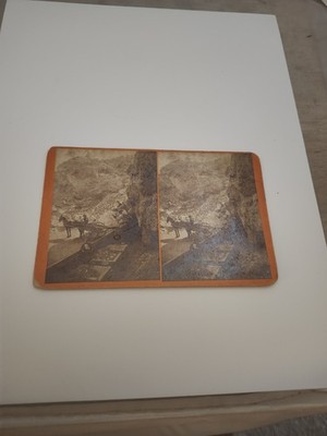 NEGAUNEE MI STEREOVIEW 1880s JACKSON MINE RARE VIEW 2