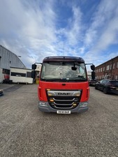 DAF Lf45 180 Front Mounted Crane HMF910K -RCS Dropside Truck