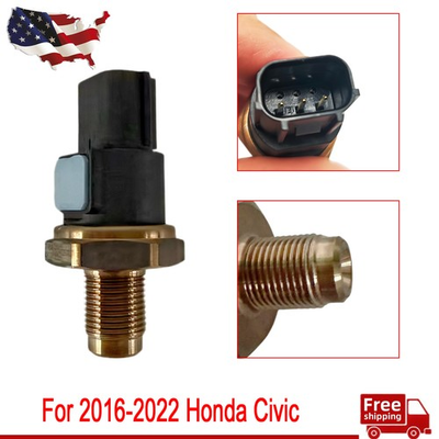 #ad 499000 8770 NEW Fuel Rail Pressure Sensor For 2016 2017 2018 2022 Honda Civic $32.64
