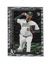 2025 Topps Update Series SuperBox Foil Board Elvis Alvarado Rookie Card #US61