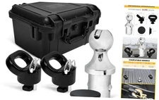 60618 Puck System 38000 LBS Gooseneck Hitch Ball Kit - Compatible with 2013 