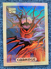 1994 Fleer Marvel Masterpieces Hildebrandt Bros -Silver Holofoils 2 CARNAGE