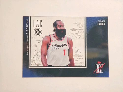 2025 Topps Signature James Harden Base (RAW)