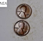 1913-D+1915-D Lincoln Wheat Cent Set/Lot ~ Very Fine VF ~ 2 Coins ~ ZWL32