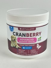 Cranberry Soft Chews for Dogs 120 Count Urinary Tract Support